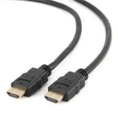 Gembird HDMI Visokohitrostni kabel (M - M), pozlačeni konektorji, 4,5 m, črn, pakiranje v razsutem stanju