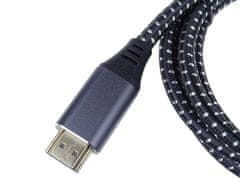 ULTRA HDMI 2.1 High Speed + Ethernet kabel 8K@60Hz, pozlačen 1m