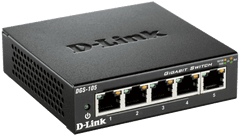 D-Link DGS-105 Kovinsko 5-portno stikalo 10/100/1000