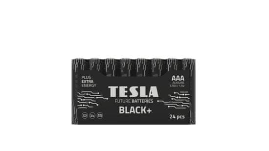 TESLA AAA BLACK+ alkalna, 24 kosov folije