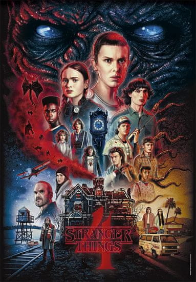 Clementoni Uganka Netflix: Stranger Things 4 sezona 1000 kosov