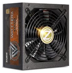 Zalman Zalmanov napajalnik WATTTERA ZM1000-EBTII 1000W, aktivni, 135mm ventilator, modularni, 80PLUS Gold