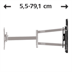 Hama Stenski nosilec za TV, 2 ročici (3 sklepi), 200x200, 5*, podaljšan