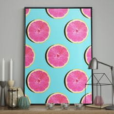 FLHF Plakat Grapefruit blue DecoKing