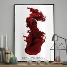 FLHF Plakat Dragons bela DecoKing