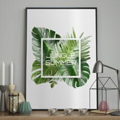 FLHF Zeleni plakat džungle DecoKing