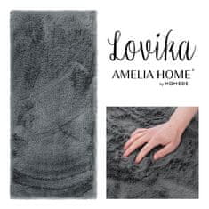 FLHF Lovika grafitna moderna preproga 80x160 AmeliaHome