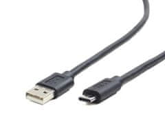 Kabel USB 2.0 AM do Type-C (AM/CM), 1,8 m