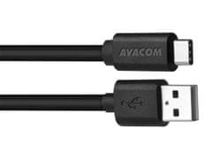 Avacom podatkovni in polnilni kabel USB - USB Type-C, 100 cm, črn