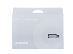 Avacom TPC-100S Kabel USB do USB Type-C, 100 cm, srebrn