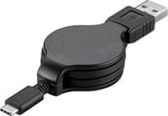 Kabel USB 3.1 C/M - USB 2.0 A/M, kabel za polnjenje in sinhronizacijo 1 m