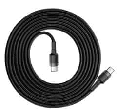 BASEUS CATKLF-HG1 Cafule USB-C 60W 2m sivo-črni kabel