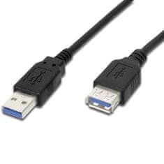 Podaljševalni kabel USB 3.0 A-A, M/F, 2 m