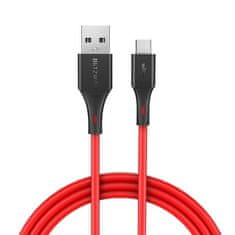 Blitzwolf Kabel USB do Micro USB BW-MC14 2A 1,8 m (rdeč)