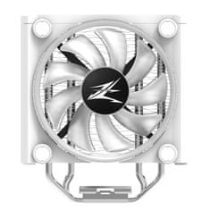 Zalman Zalmanov procesorski hladilnik CNPS16X White / 120 mm ventilator / 4 toplotne cevi / RGB / PWM / višina 165 mm / bela