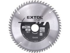 Extol Craft Žagin list z rezili SK, O 210x2,4x30mm, 60T