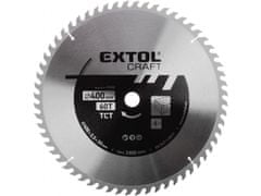 Extol Craft Žagin list z rezili SK, O 400x3,5x30mm, 60T