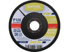 Extol Craft Lamelni disk poševni korund, P120, O 125mm