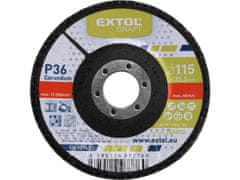 Extol Craft Lamelni disk poševni korund, P36, O 115mm