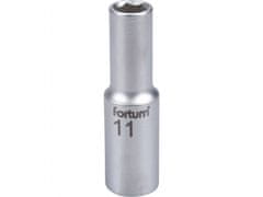 Fortum Vtična glava podaljšan 1/2", 11mm, L 77mm, 61CrV5