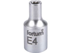 Fortum Vtična glava notranji TORX 1/4", E 4, L 25mm