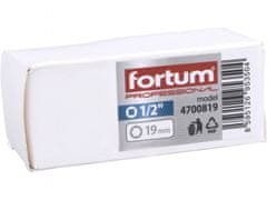 Fortum Vtična glava nenadoma 1/2", 19mm, L 86mm