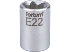 Fortum Vtična glava notranji TORX 1/2", E 22, L 38mm