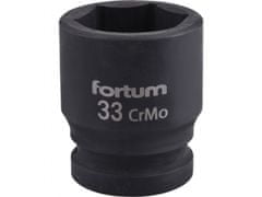 Fortum Vtična glava nenadoma 3/4", 33mm, L 57mm