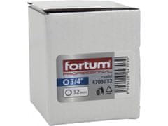 Fortum Vtična glava nenadoma 3/4", 32mm, L 54mm