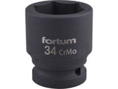 Fortum Vtična glava nenadoma 3/4", 34mm, L 57mm