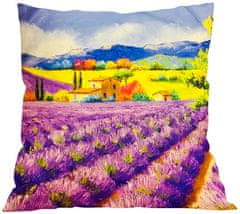 Ariatex Prevleka za blazino micro Lavender field 45x45