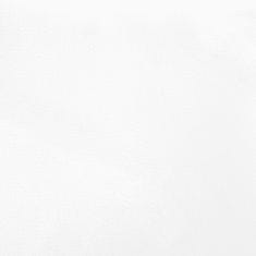Vidaxl Vzmetnica z žepkasto vzmetjo bela 140x200x20 cm umetno usnje