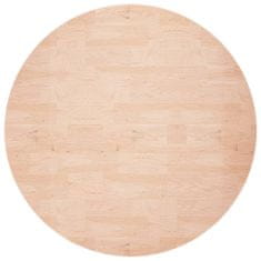 Vidaxl Barska miza Ø60x89,5 cm trdna hrastovina