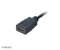 Akasa - Adapter HDMI na mikro HDMI - 25 cm