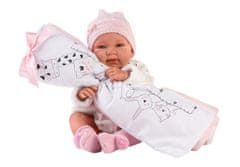 Llorens M843-28 obleka za dojenčico NEW BORN velikost 43-44 cm