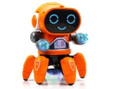 JOKOMISIADA Plesni robot na daljinski upravljalnik RC light music RC0505