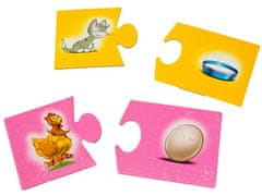 JOKOMISIADA Educational Animal Clips Puzzle Game GR0308