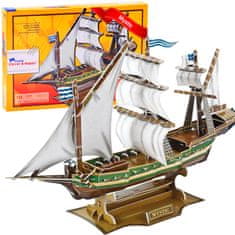 JOKOMISIADA Puzzle 3D ladja Mystic sea 129ele ZA3790