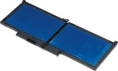 T6 power Baterija Dell Latitude 7280, 7290, 7380, 7390, 7480, 7490, 7500mAh, 57Wh, 4-celična, Li-pol