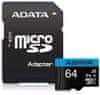 A-Data Premier 64GB microSDXC / UHS-I CLASS10 A1 / 85/25 MB/s / + adapter