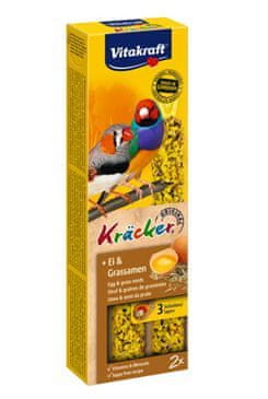 Vitakraft Bird Kräcker exoti egg finch palica 2 kosa