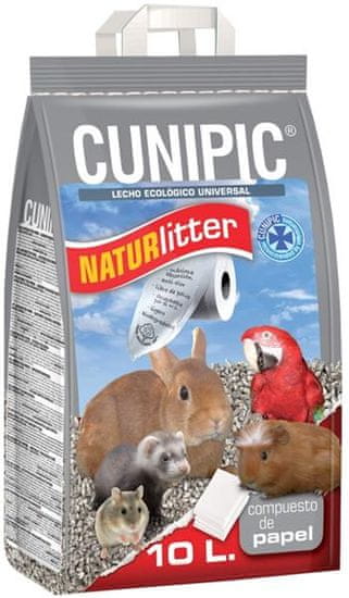 Cunipic Stelja za glodavce. Naturlitter papir 10l / 3kg