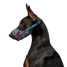 WAUDOG Najlonski nagobčnik za pse nastavljiv POLETNI, večbarvna 14 - 20 cm