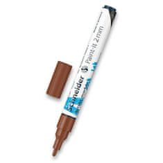 Schneider Akrilni marker Paint-It 310 rjav