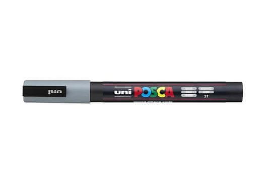 Uni-ball POSCA akrilni marker - siv 0,9 - 1,3 mm