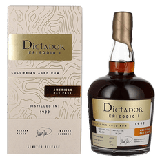 Dictador Rum EPISODIO I 22 Years Old 1999 + GB 0,7 l