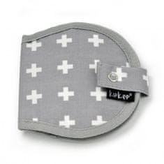 KipKep NURSERY WALLET Crossy Grey Bra Insert Case