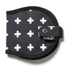 KipKep NURSERY WALLET Crossy Black Bra Insert Case