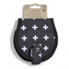 KipKep NURSERY WALLET Crossy Black Bra Insert Case