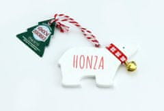 Božična dekoracija polarni medved HONZA